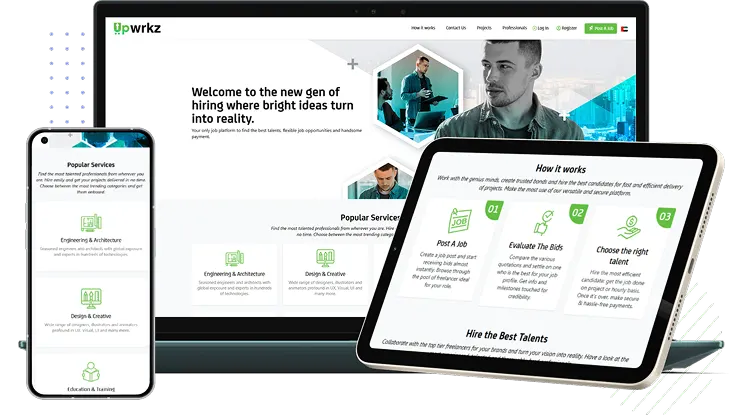 Upwork clone script