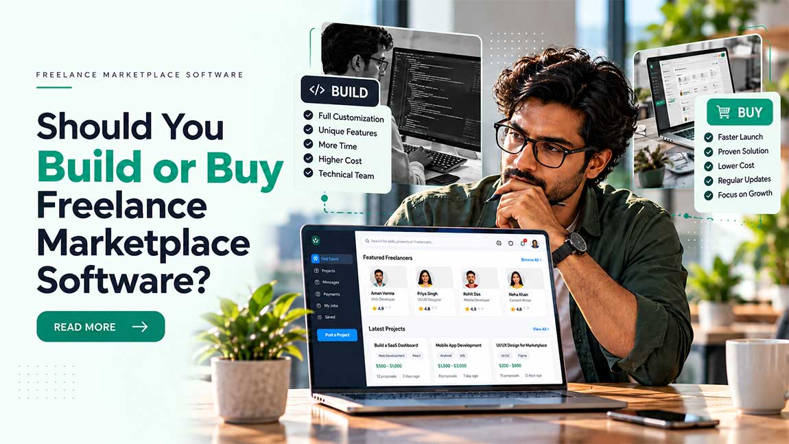 Build or Buy Freelance Marketplace Software? How to Decide