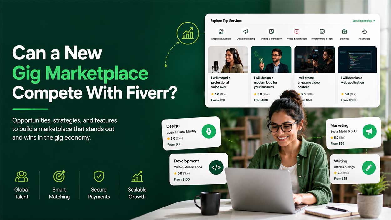 Can a New Gig Marketplace Compete With Fiverr?