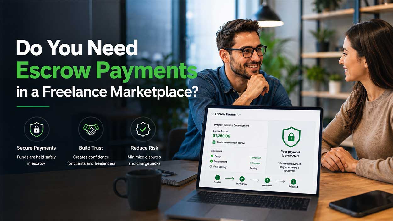 Do You Need Escrow Payments in a Freelance Marketplace? A Founder's Guide