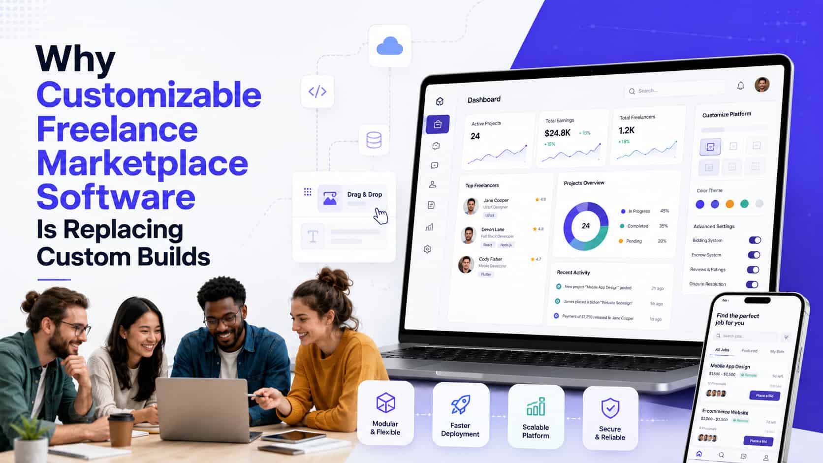 Why Customizable Freelance Marketplace Software Is Beating Custom Builds in 2026