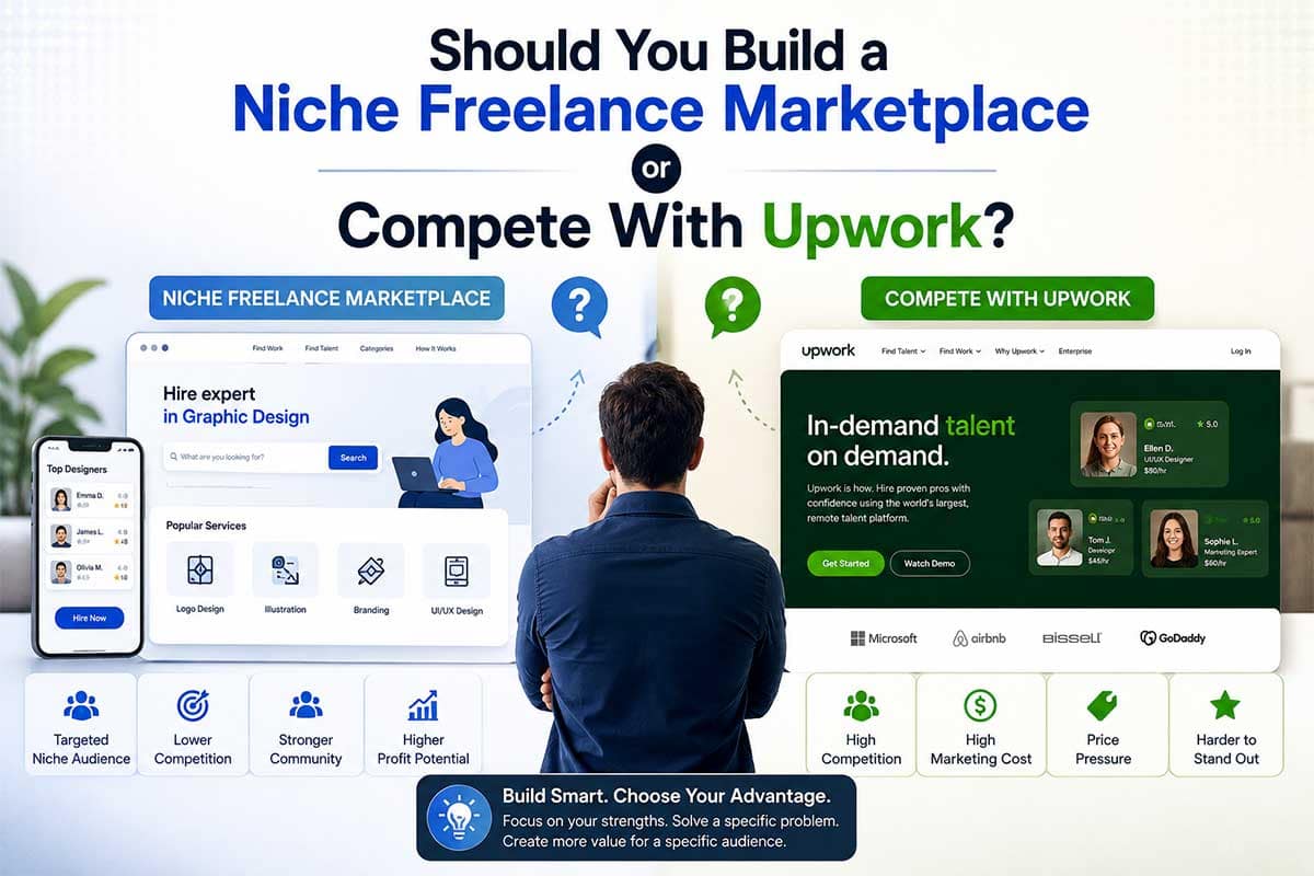 Should You Build a Niche Freelance Marketplace or Compete With Upwork?