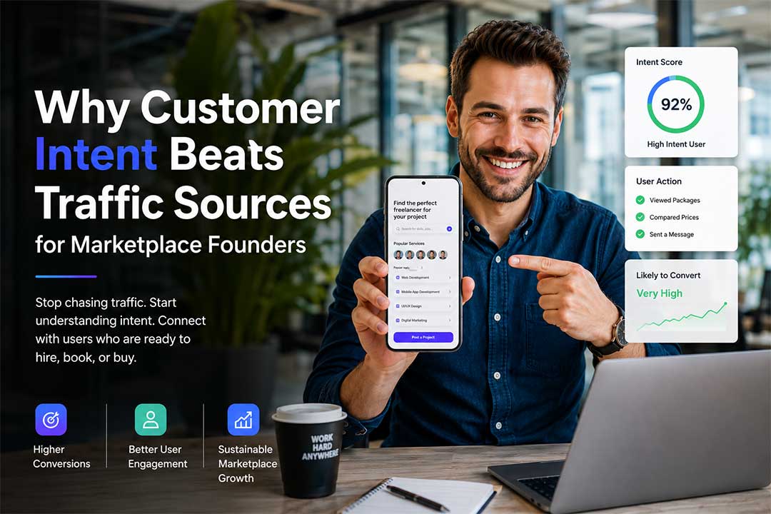 Why Customer Intent Beats Traffic Sources for Marketplace Founders