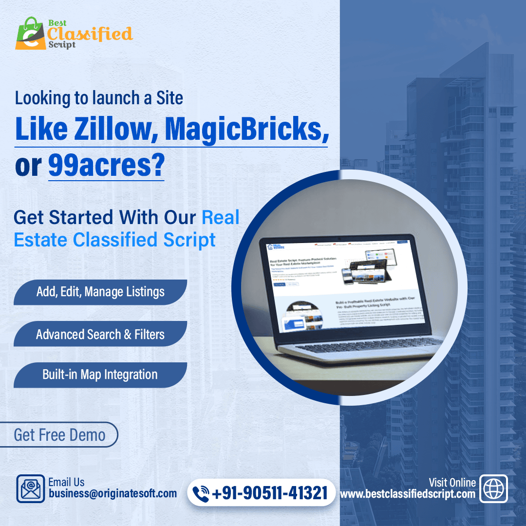 Realestate Classified Script