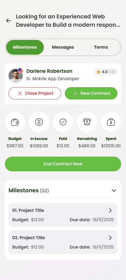 Customer App