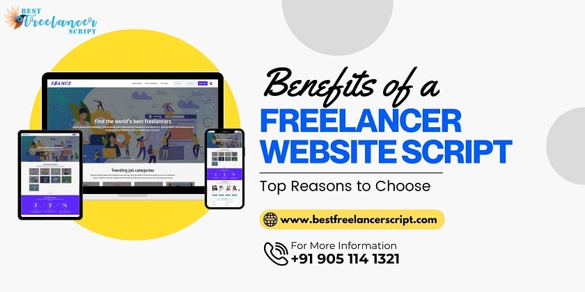 Benefits of a Freelancer Website Script Freelancer Website Script