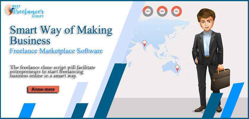 Freelancer Clone Script Enables a Smart Way of Making Business Freelancer Clone Script