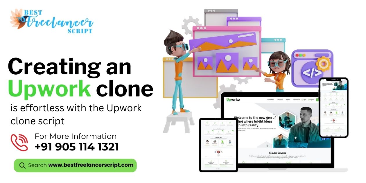 Creating an Upwork Clone is Effortless with The Upwork Clone Script Upwork clone script