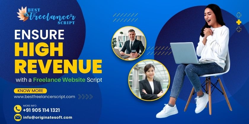 Ensure High Revenue with a Freelance Website Script Freelance Website Script