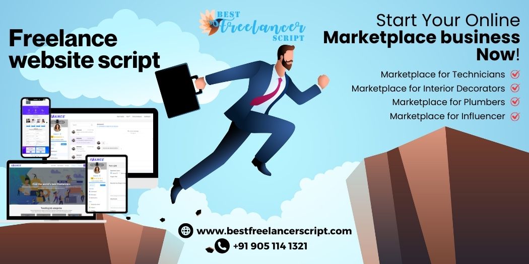 Freelance Website Script: Start Your Marketplace Business Now!