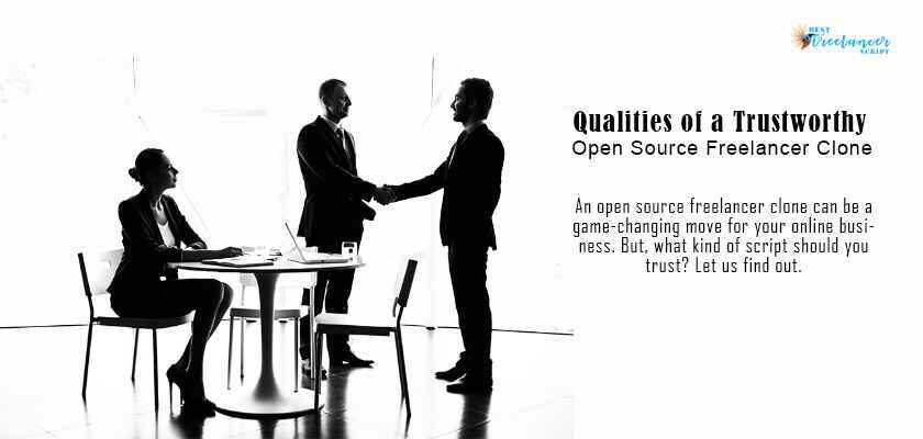 Qualities of a Trustworthy Open Source Freelancer Clone Open Source Freelancer Clone